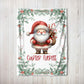 Christmas Santa Personalized Baby Blanket