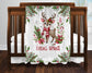 Christmas Reindeer Personalized Baby Kids Blanket