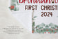 My First Christmas Santa Personalized Baby Blanket