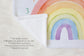 Pastel Rainbow Milestone Blanket